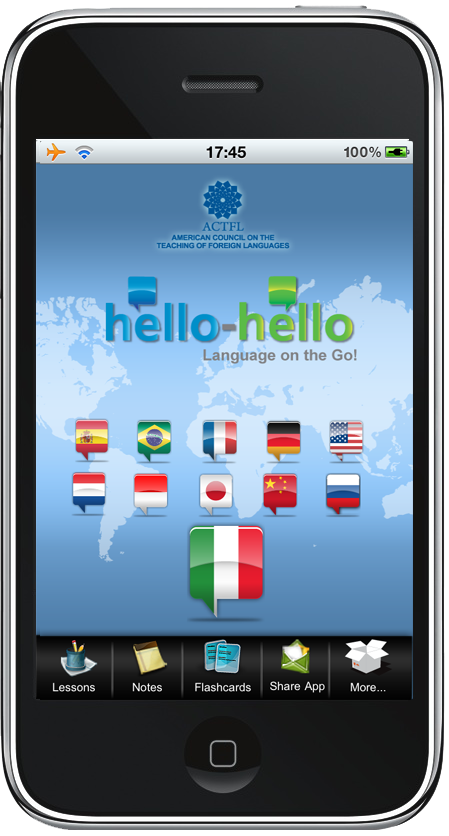 Hello Hello Launch language learning apps for the iPhone %iphone app reviewsHello Hello Launch language learning apps for the iPhone